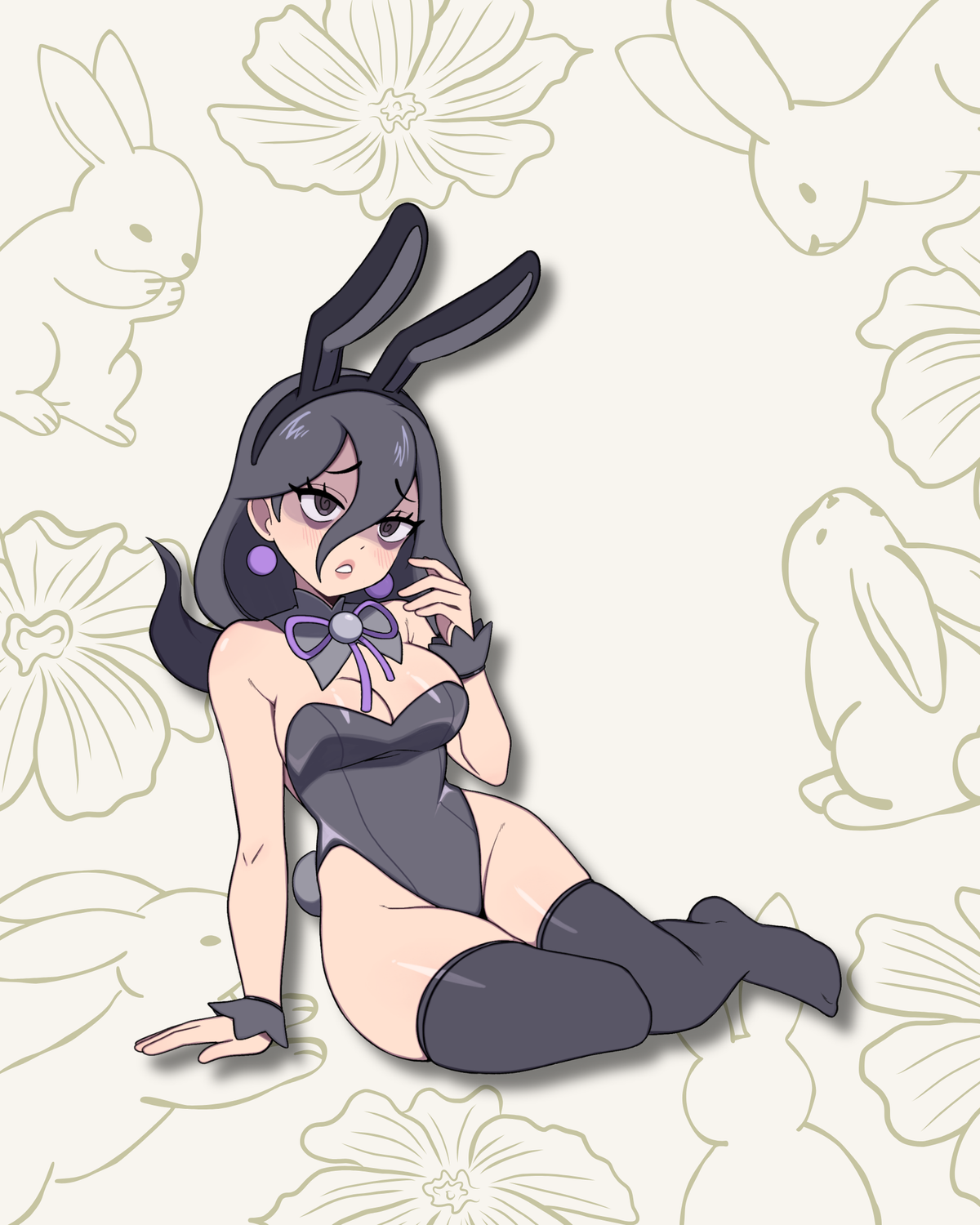 Manaic Of A Bun STICKER