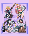 Agents of New Eridu: Wave 4 Stickers