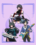 Rock On! Zenless Collab STICKERS