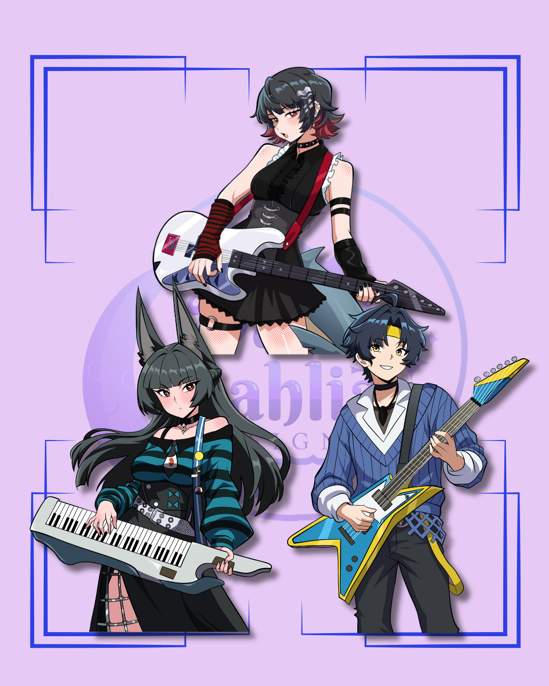 Rock On! Zenless Collab STICKERS