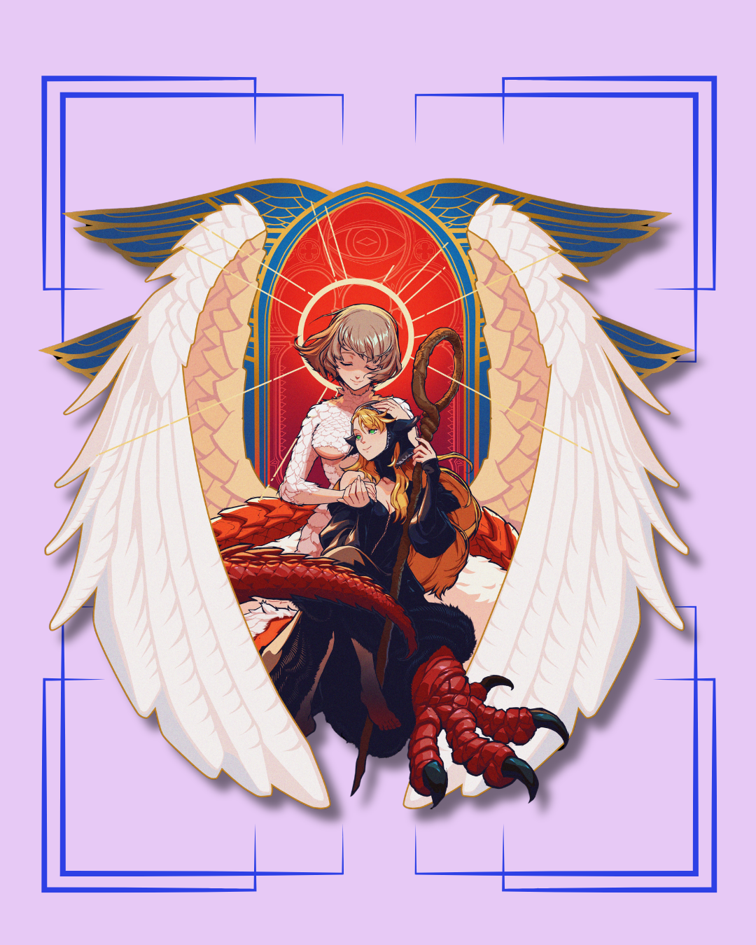 Tragic Queens Stickers