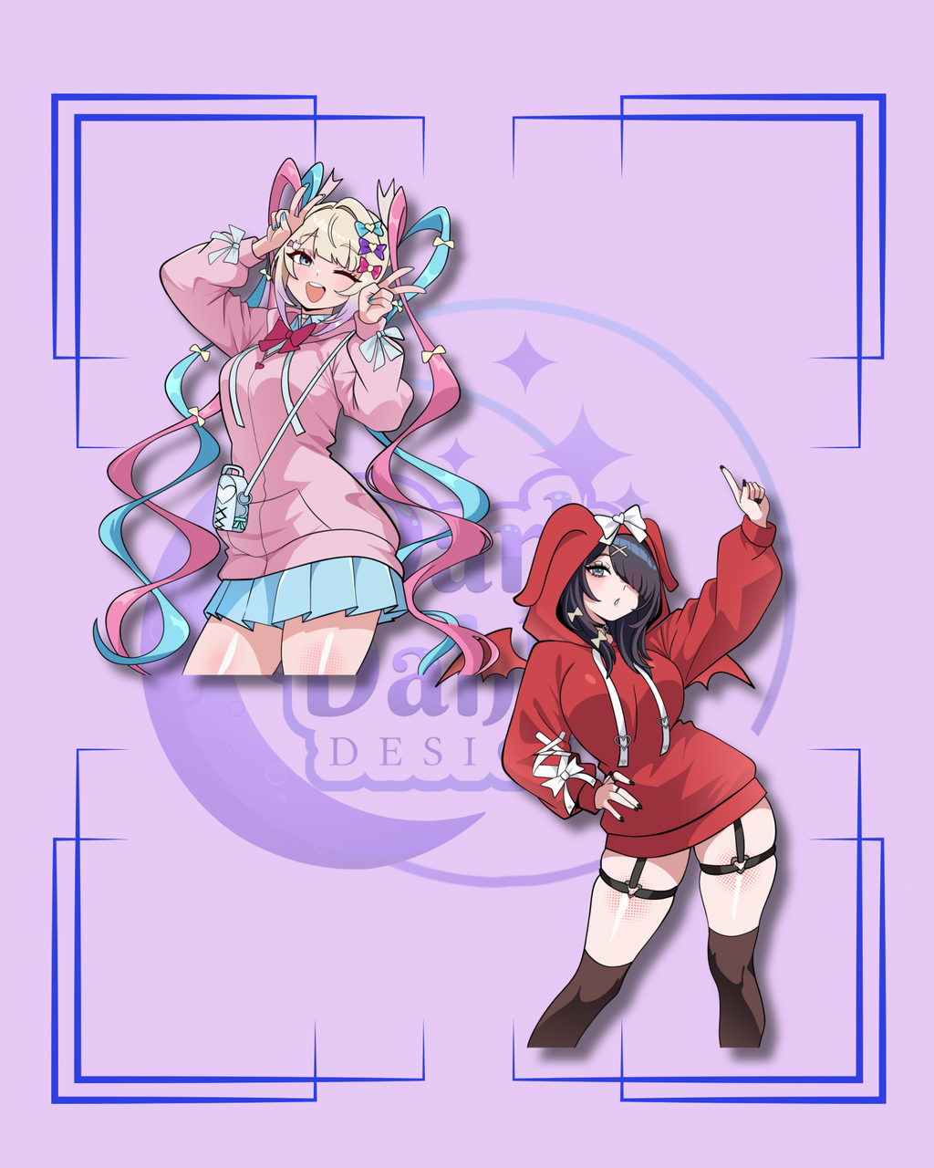Clingy Vtuber Stickers