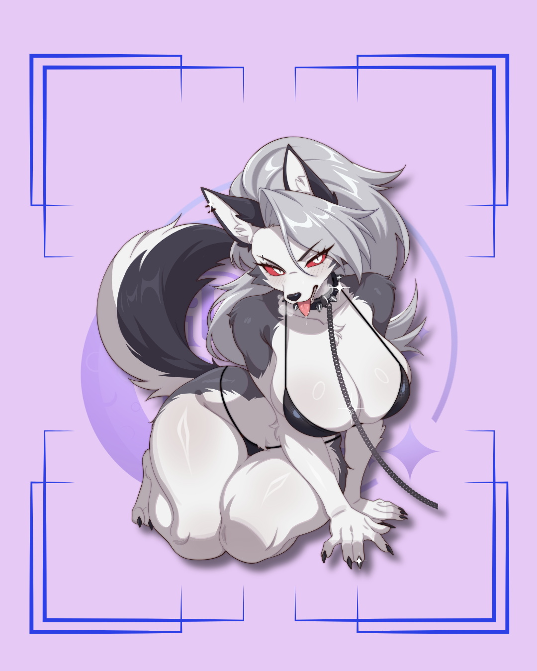 Lady Loona Sticker