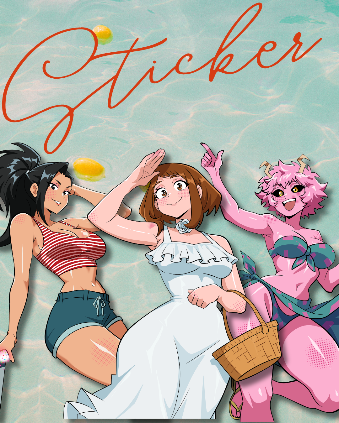 UA's Out For Summer STICKER