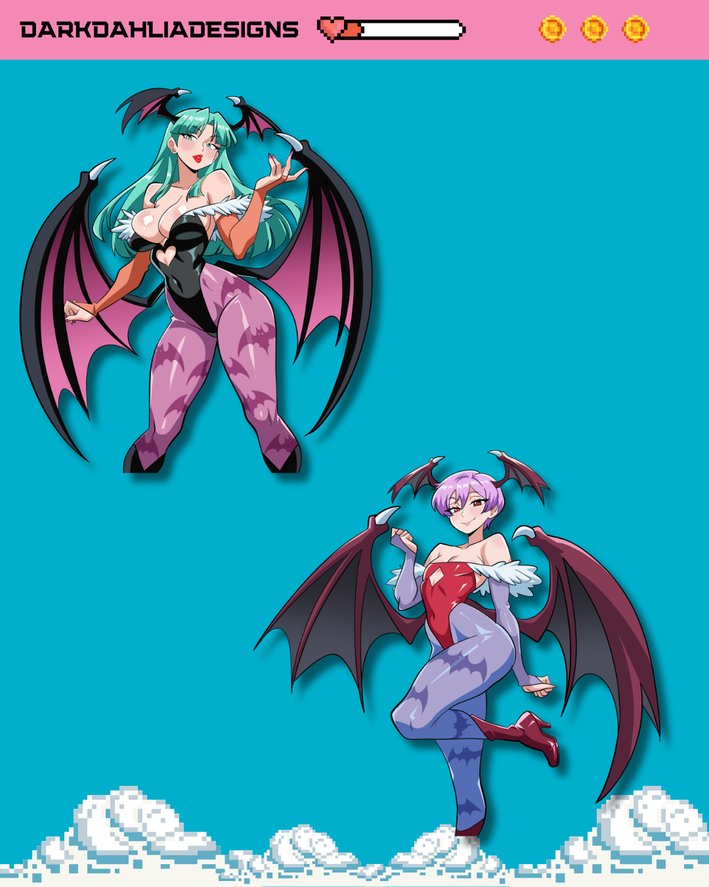 Succubus Babes Stickers
