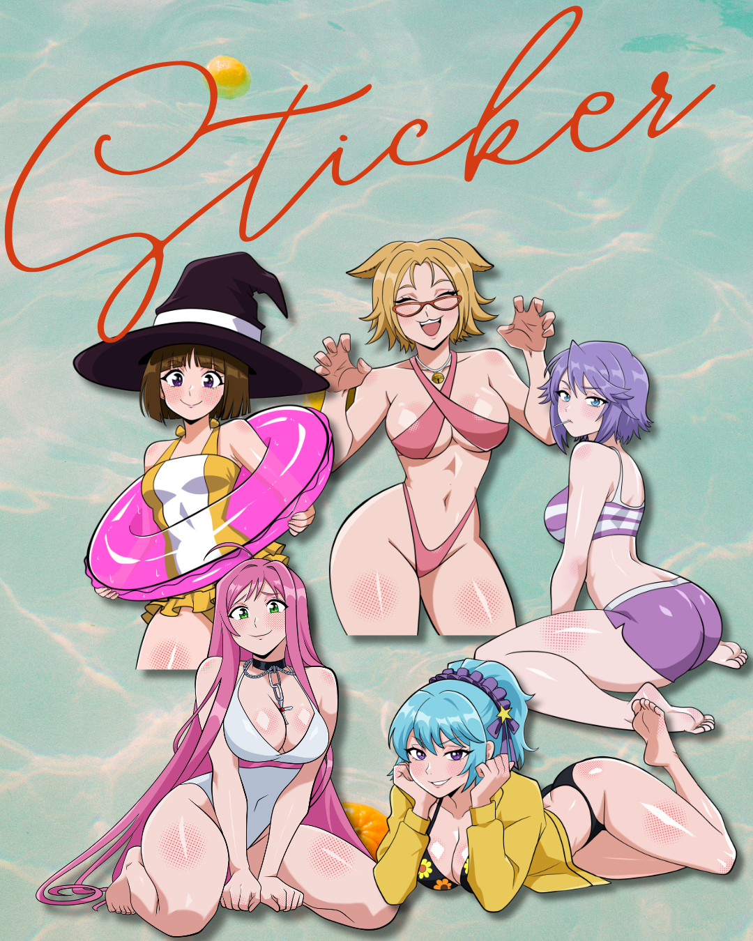 Yokai Acadamy's Summer Trip STICKER