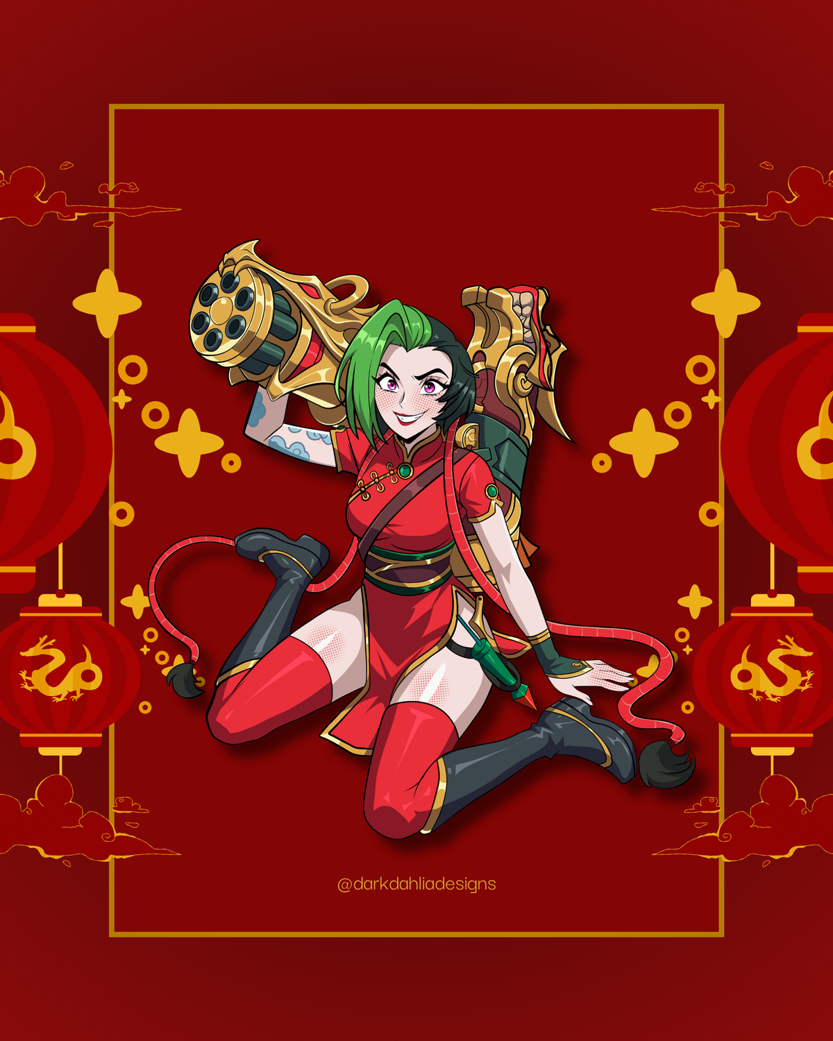 Firecracker Jinx! STICKER