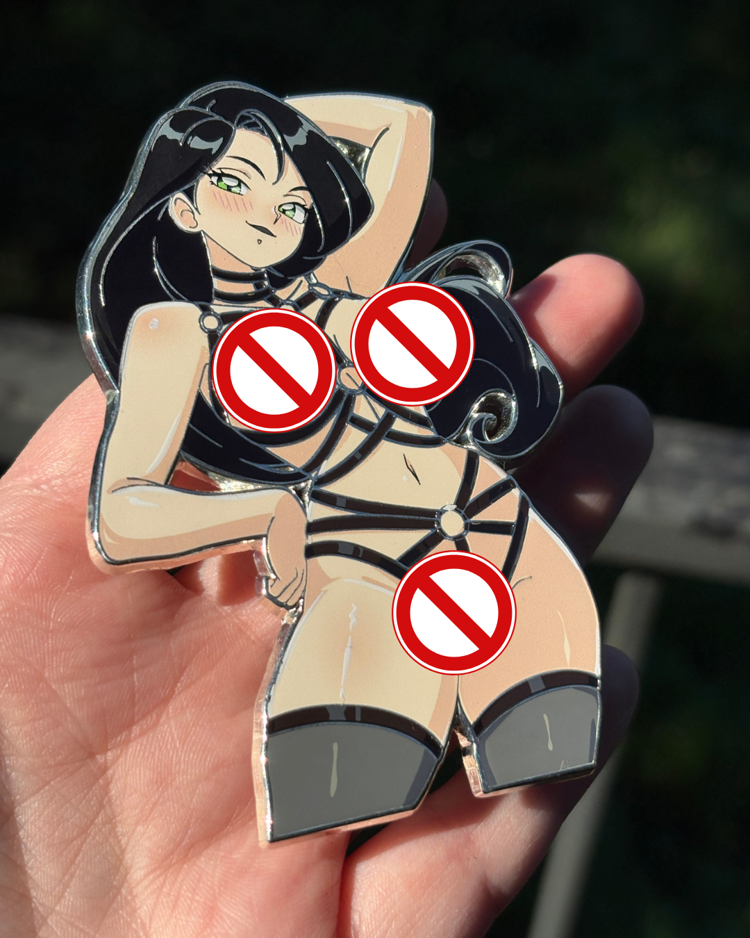 Hamichee.Pins x DahliaAfterDark Spicy Shego Collab IN HAND