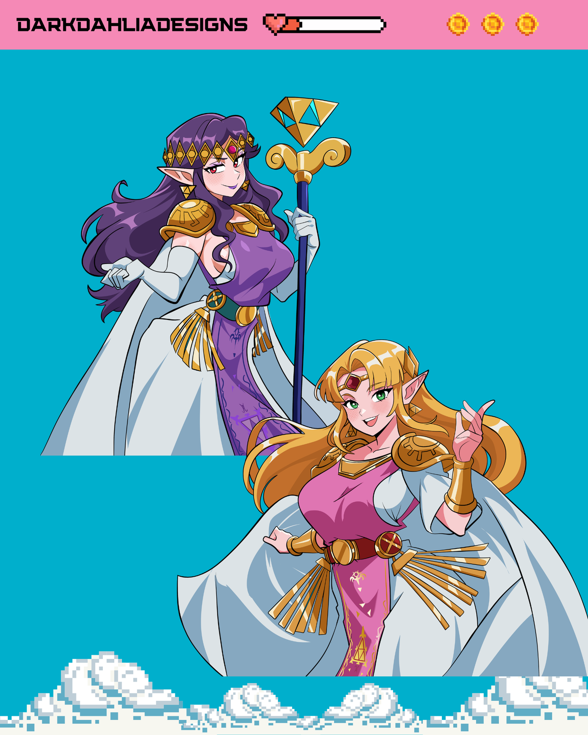 Hyrule Girlz Stickers