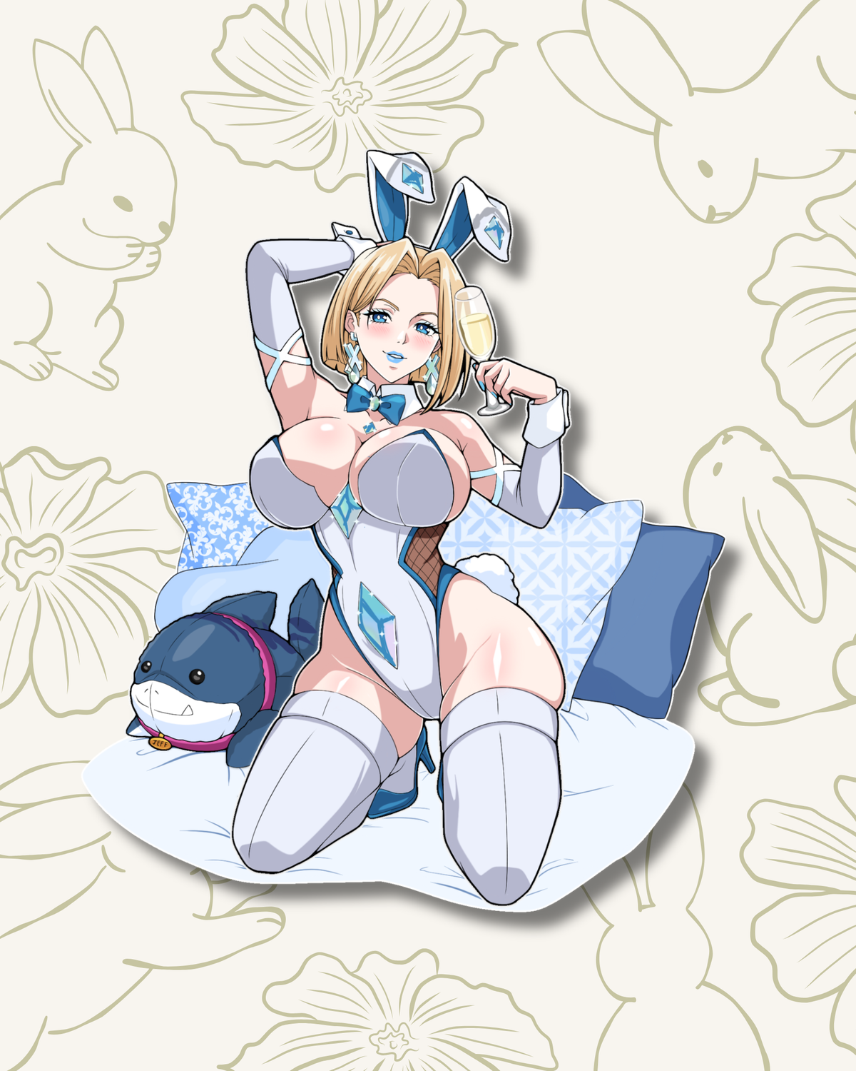 Frigid Bunny STICKER