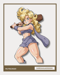 Sassy Cave Girl enamel pin PREORDER