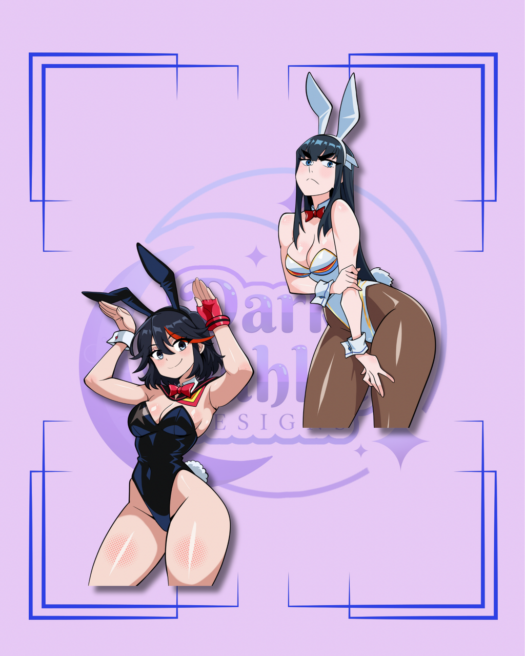 Magical Cloth Warriors: Bunny Form Stickers