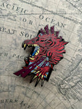 Monster Hunter Frames: Odogaron Enamel Pin IN HAND
