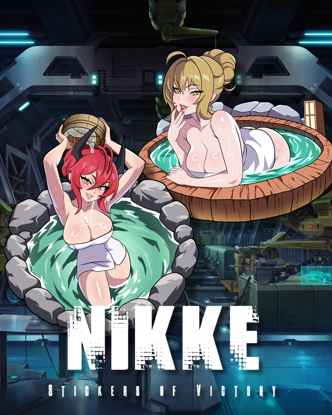 Onsen Wave 1: NIKKE Sticker