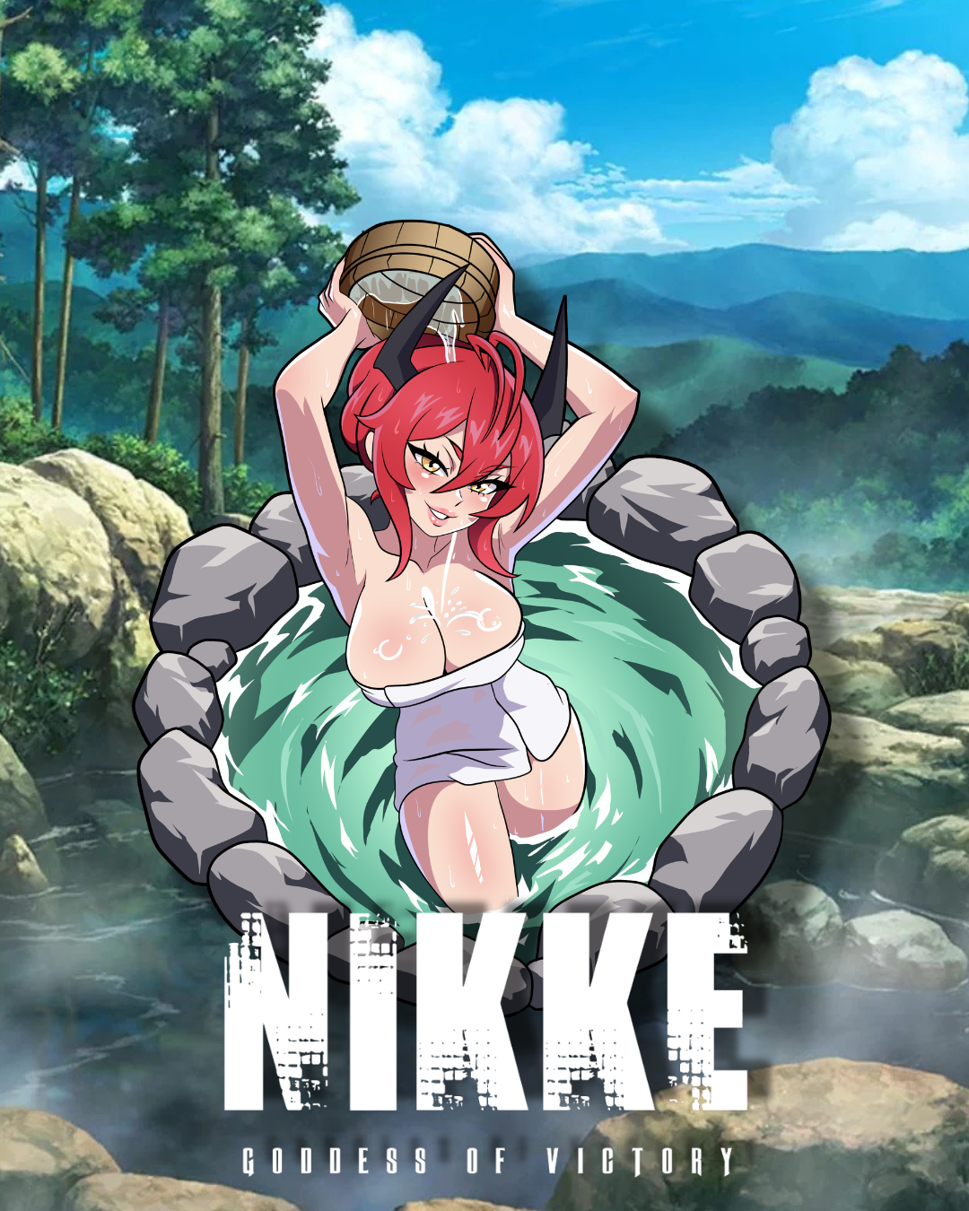NIKKE Onsen ENAMEL PIN PREORDER