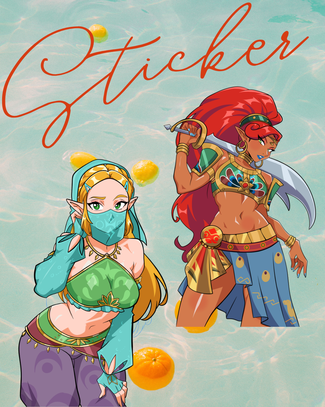 Hyrule Summer STICKERS