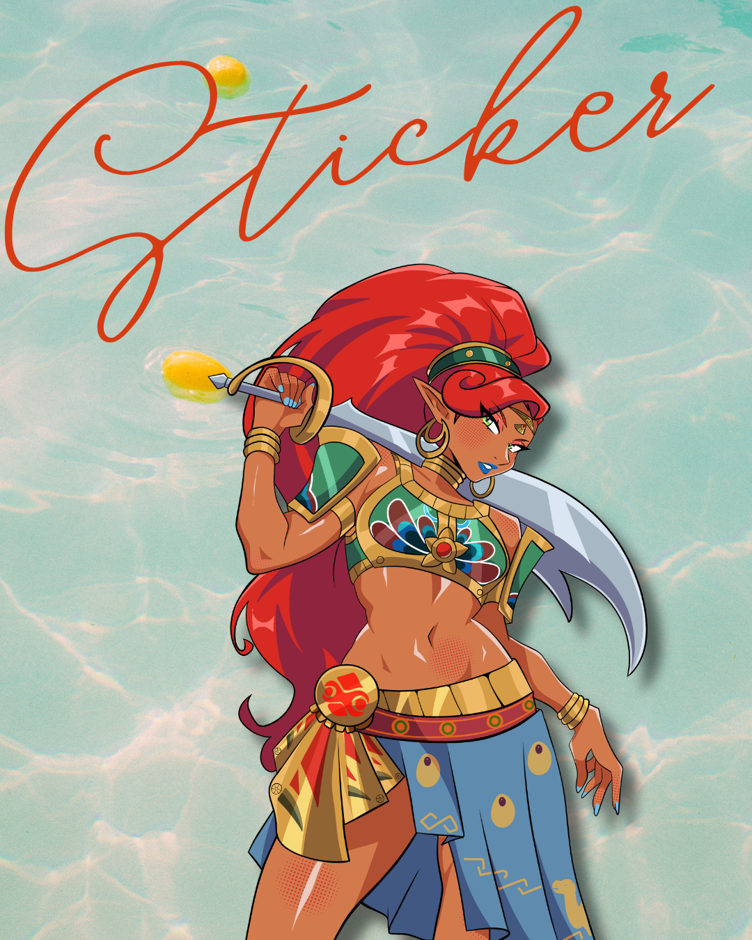 Hyrule Summer STICKERS