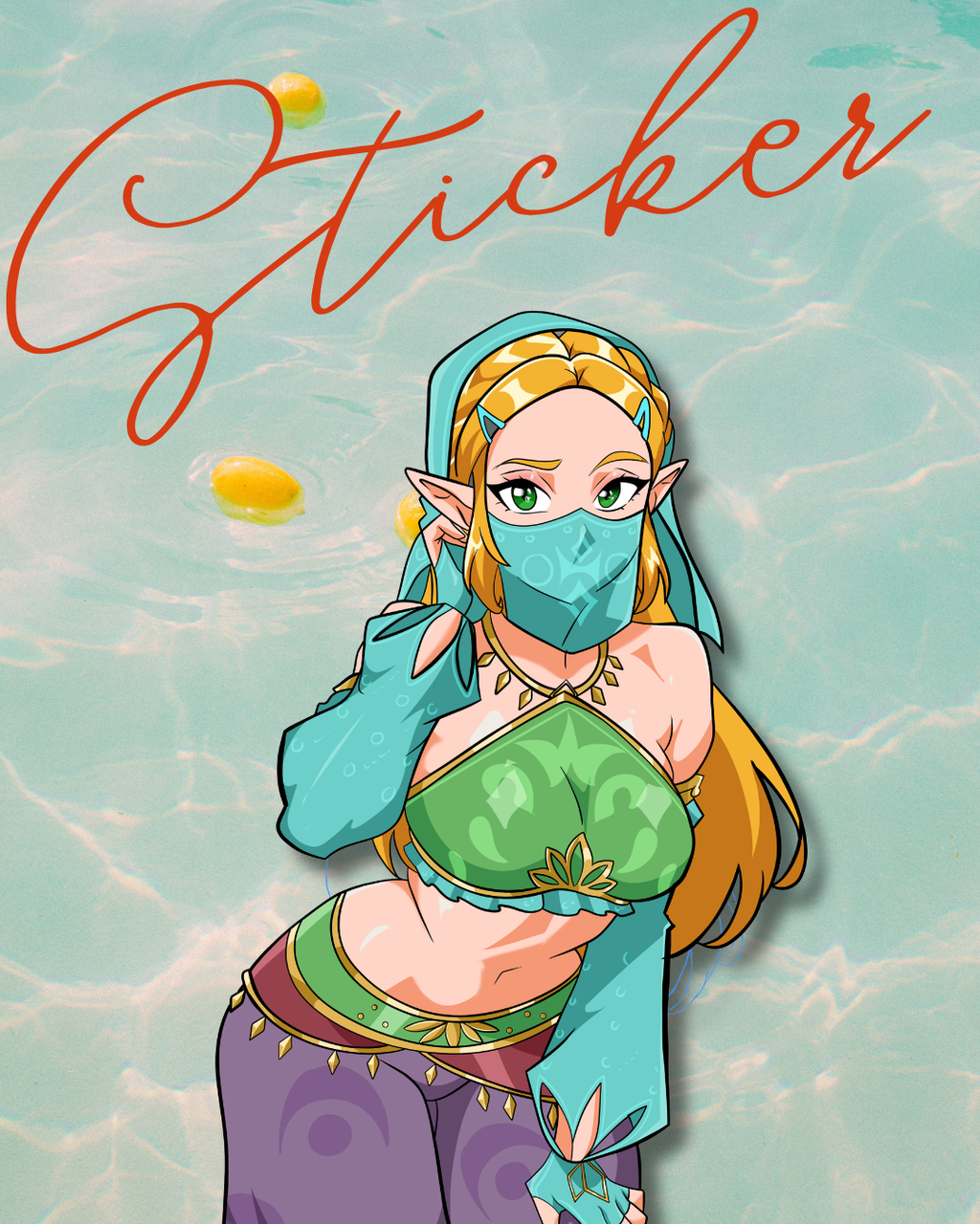 Hyrule Summer STICKERS