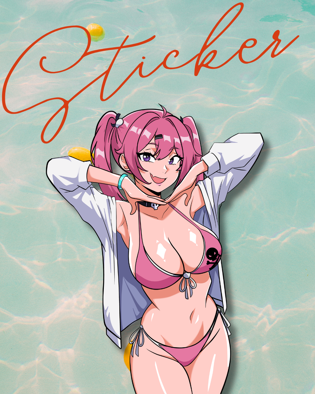 Nikke Summertime Update - Mast STICKER