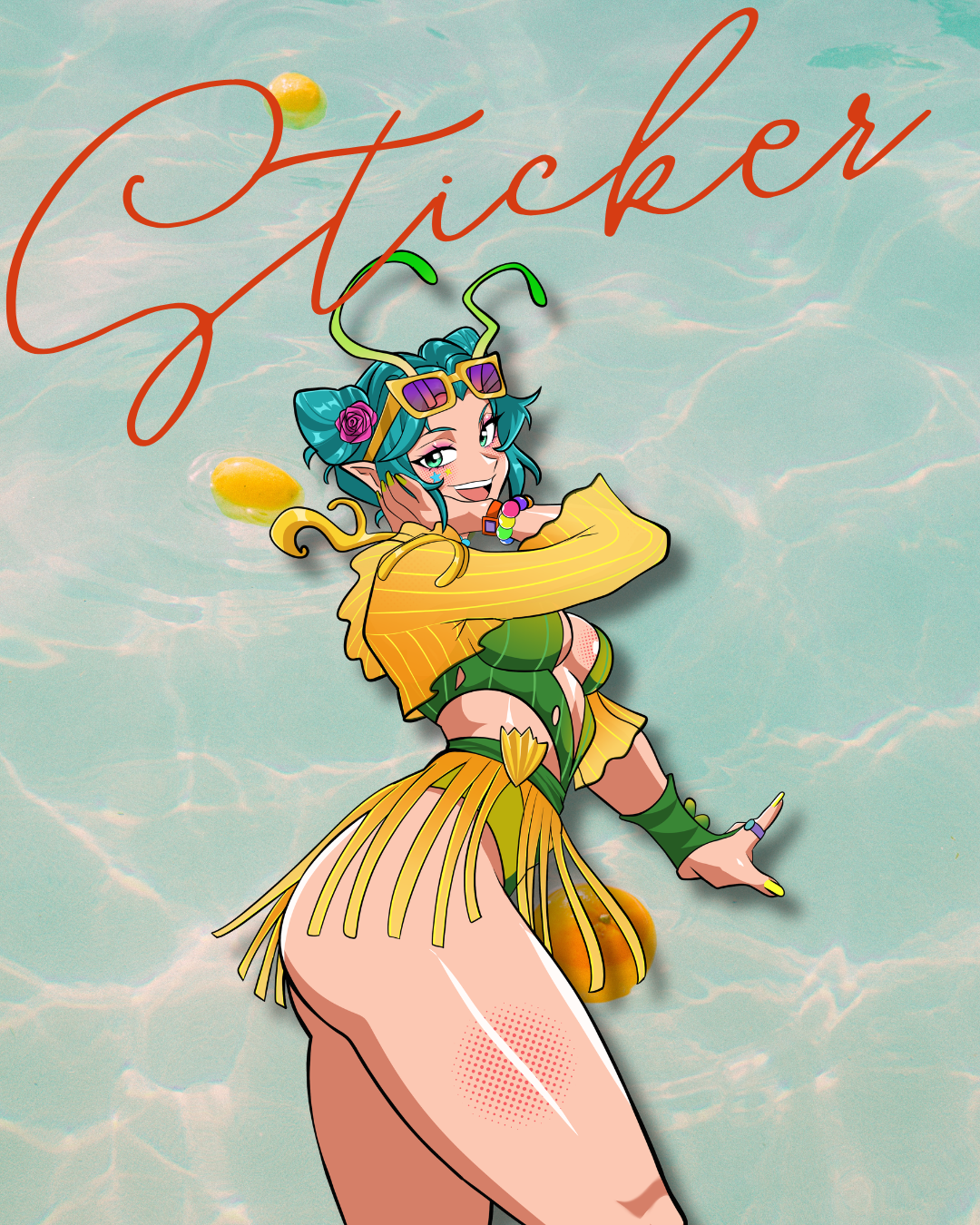 Rival's Summer STICKERS