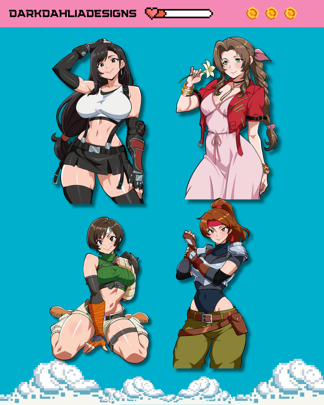 Fantasy that is Final Stickers