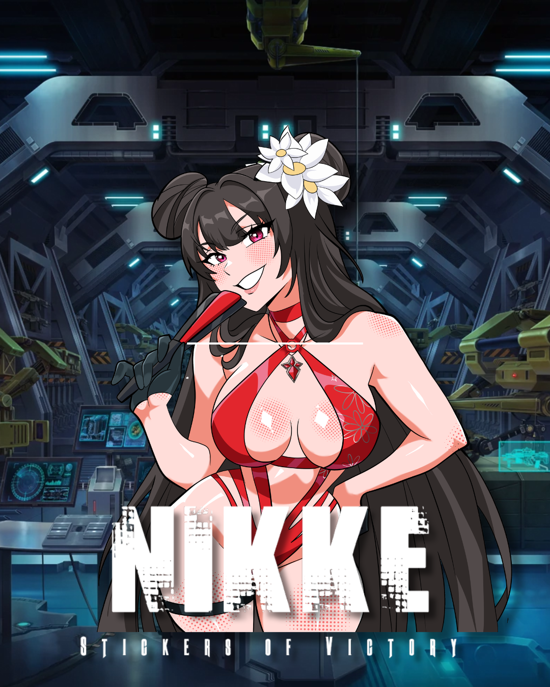 Nikke Summertime Update- Sakura and Yan STICKERS