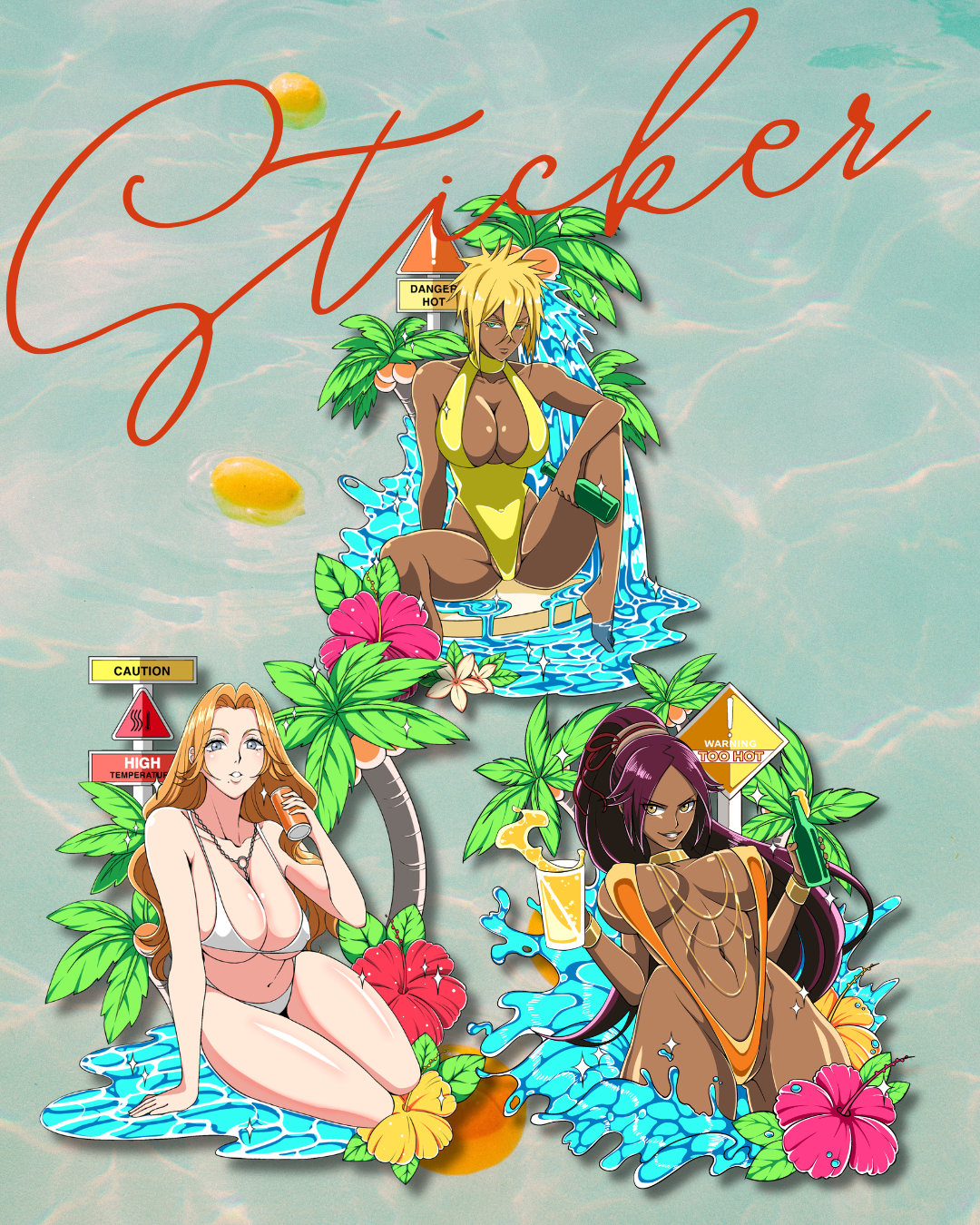 Soul Society Summer STICKERS