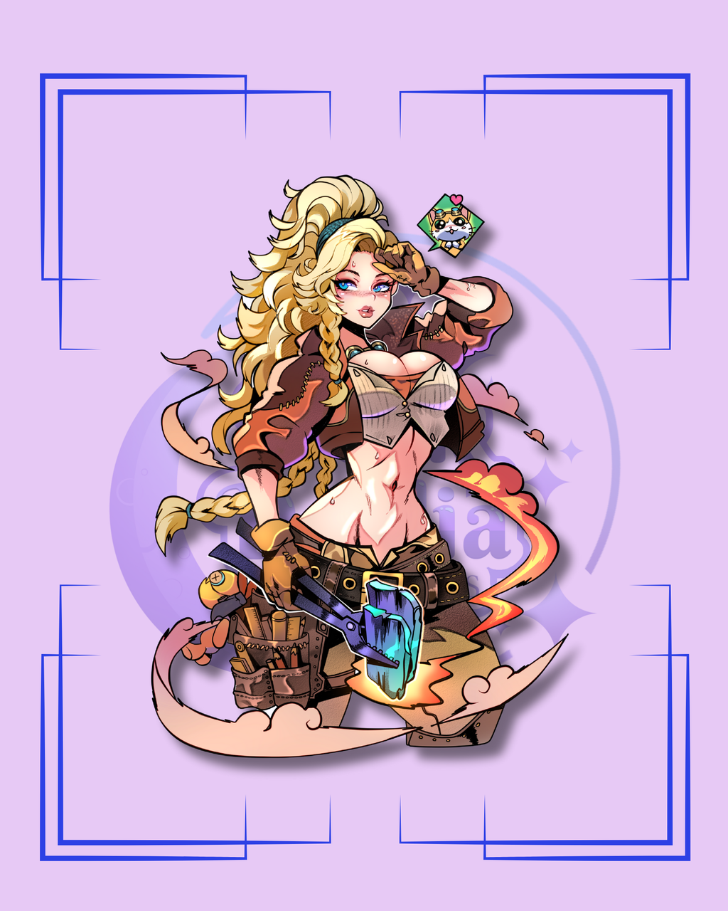 Hunter's Guild's Blacksmith and Handler Stickers
