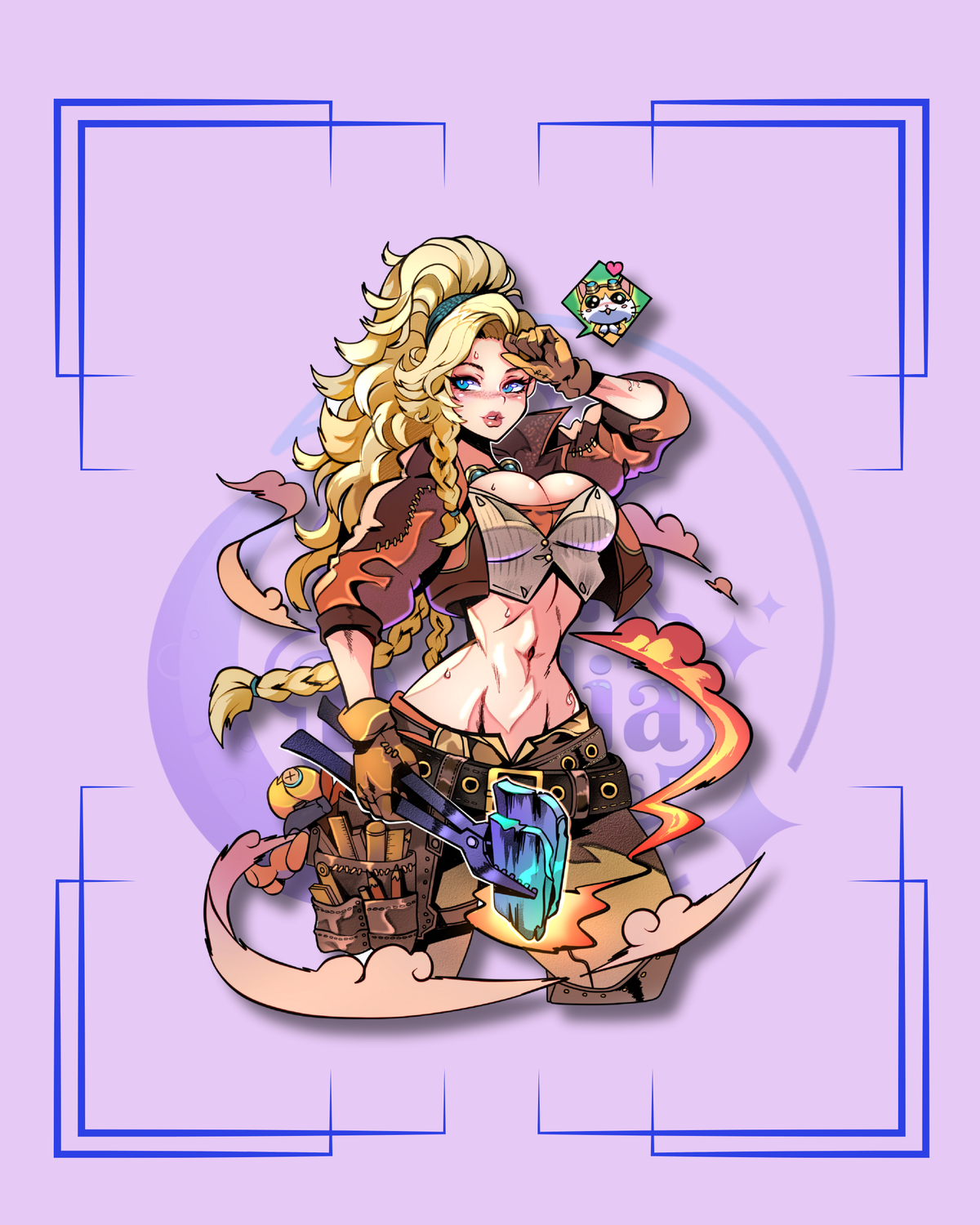 Hunter's Guild's Blacksmith and Handler Stickers