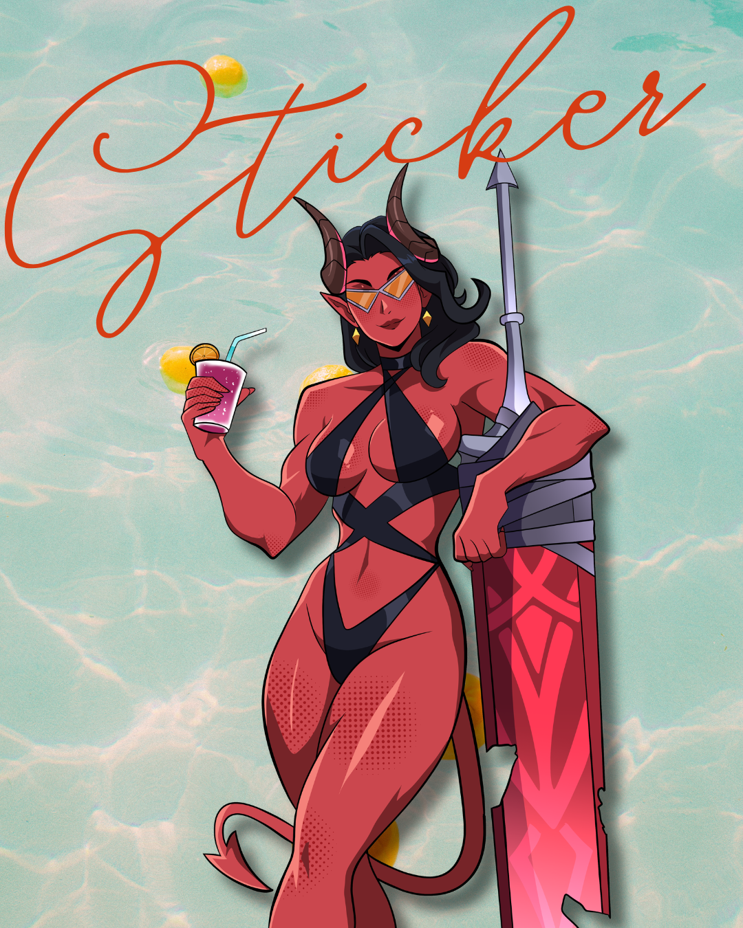 Z-Team Summer STICKERS
