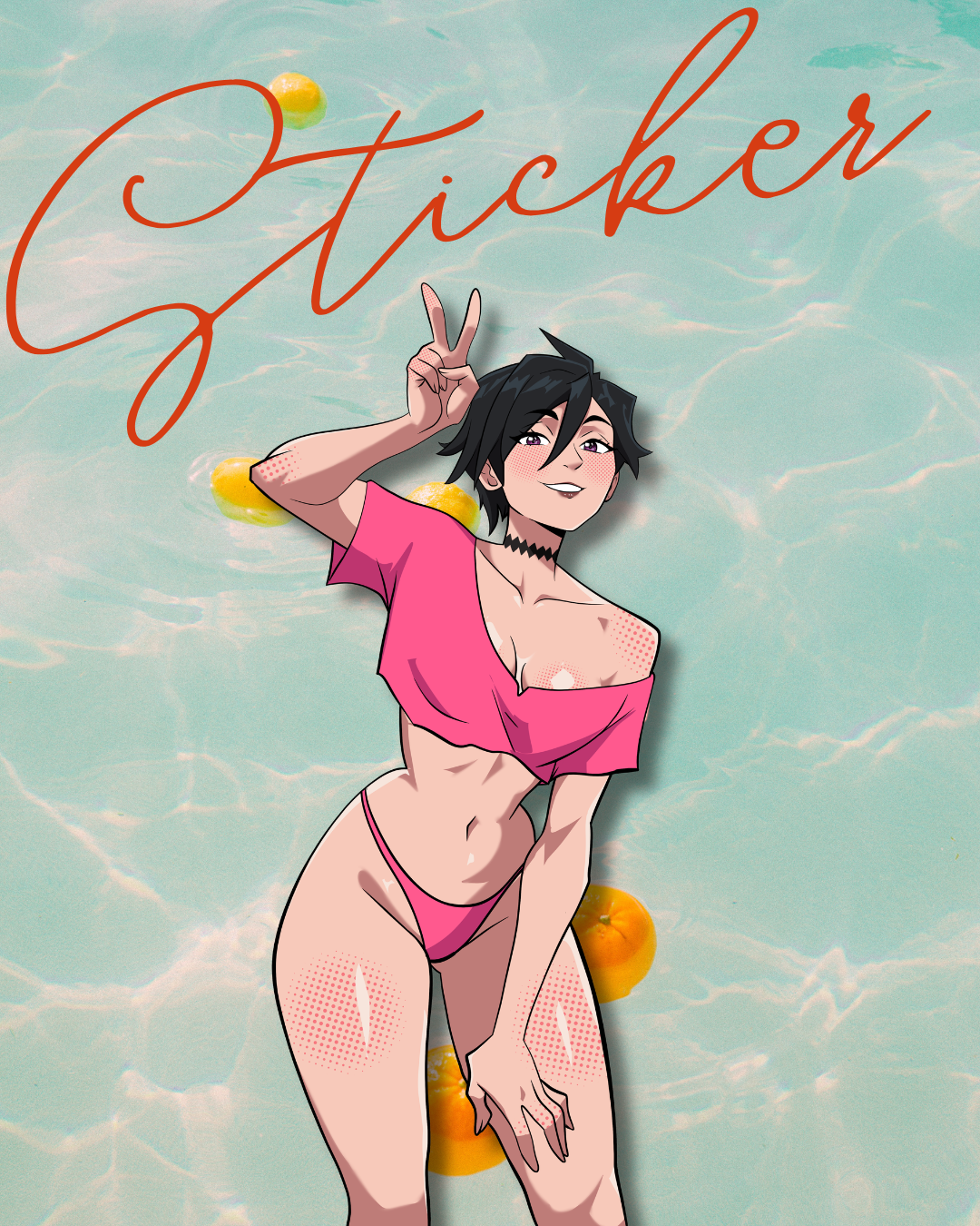 Z-Team Summer STICKERS