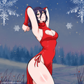Festive Reze Sticker