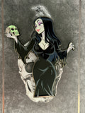 The Queen of Halloween Enamel Pin IN HAND