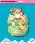 Frolicking Mouses Sticker