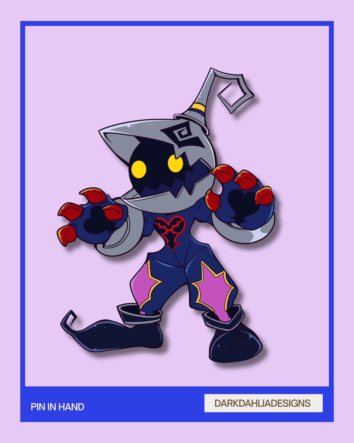 The Most Heartless Enamel Pins IN HAND