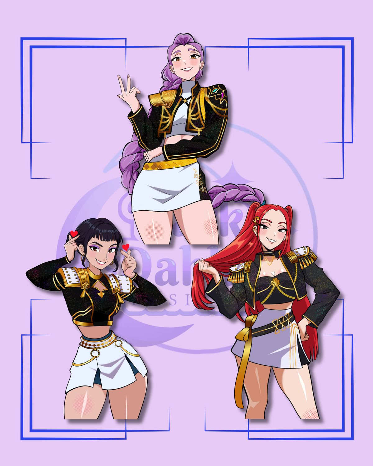 K-Pop Demon Hunters Stickers
