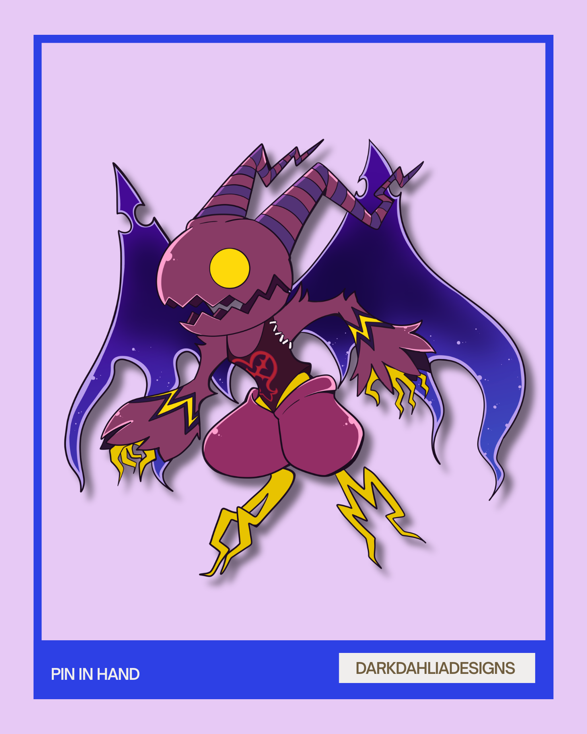 The Most Heartless Enamel Pins IN HAND