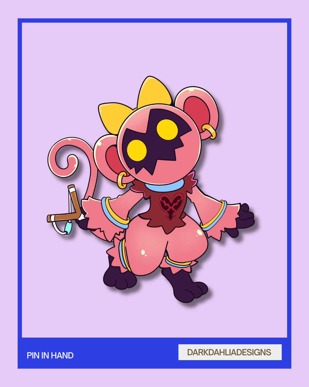 The Most Heartless Enamel Pins IN HAND