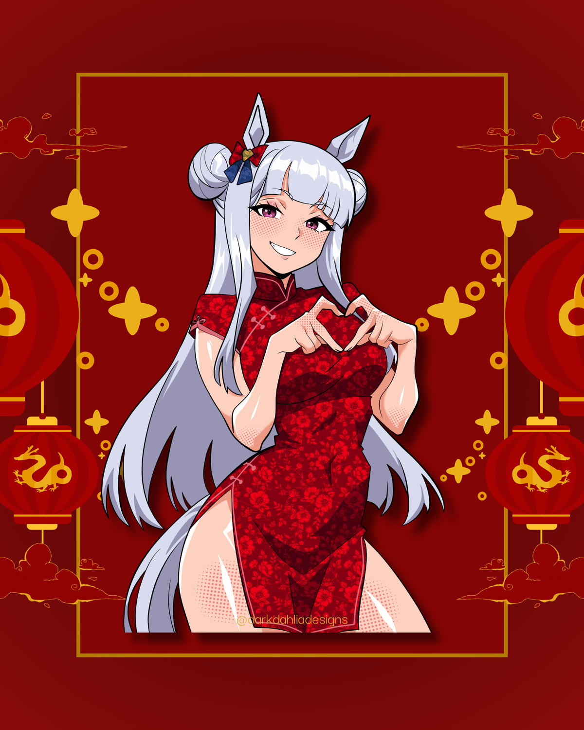 Lunar Gold Ship STICKER