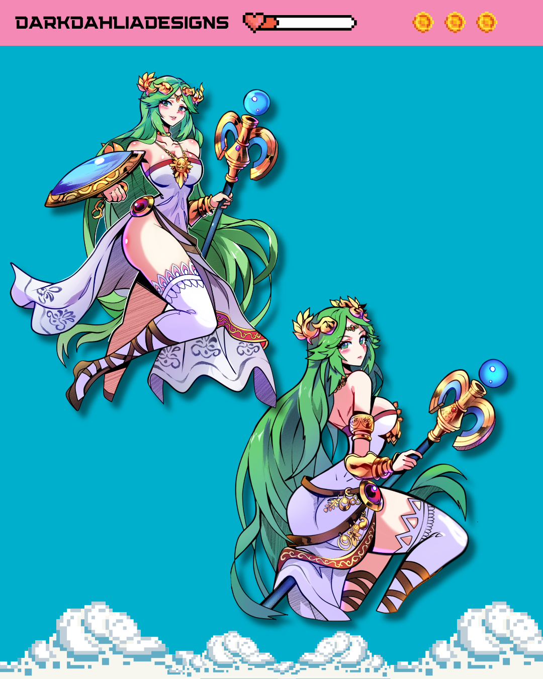Goddess of Light Stickers