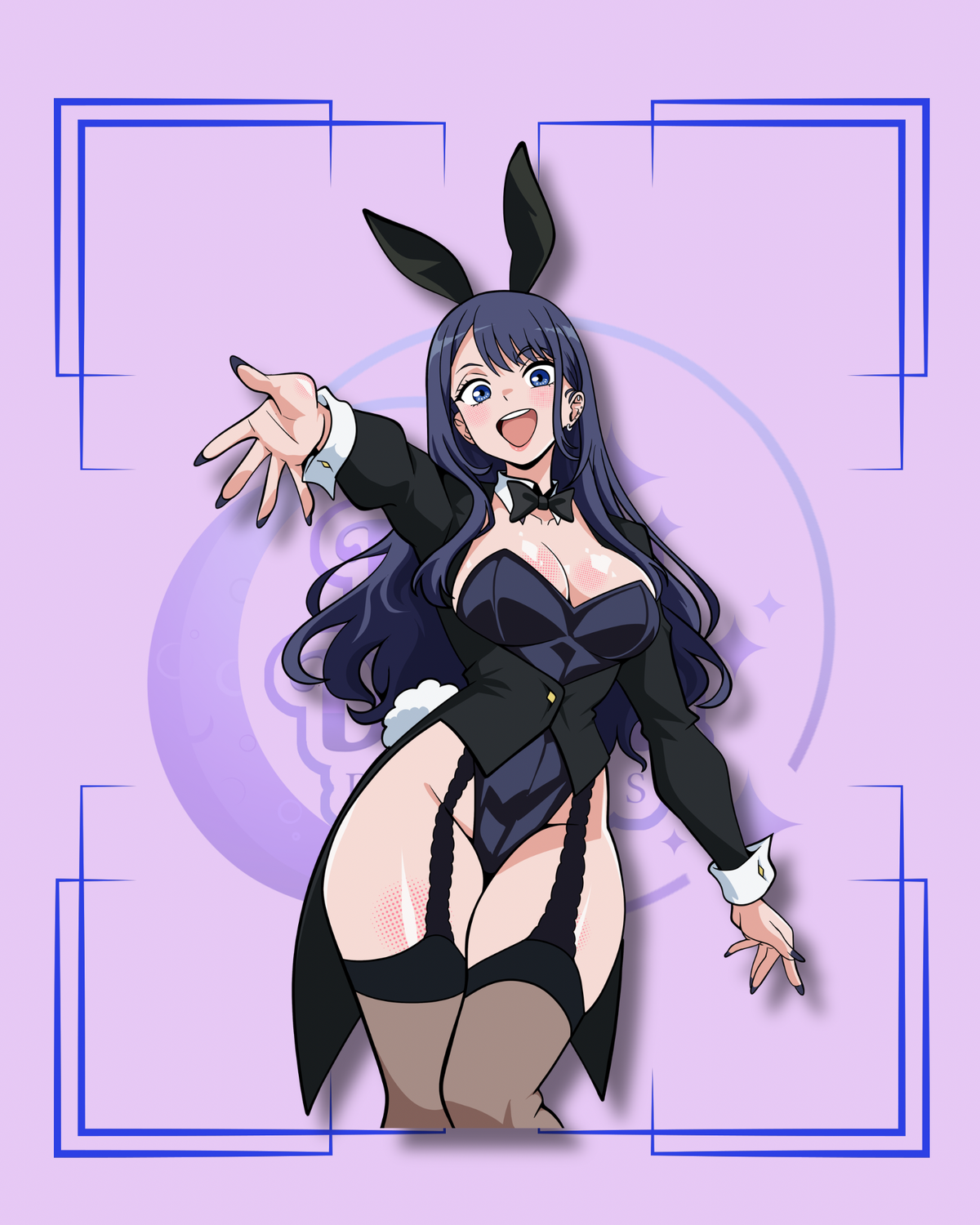 Cosplay Bunny Girl Sticker