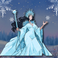 The Ice Queen Hilda Sticker