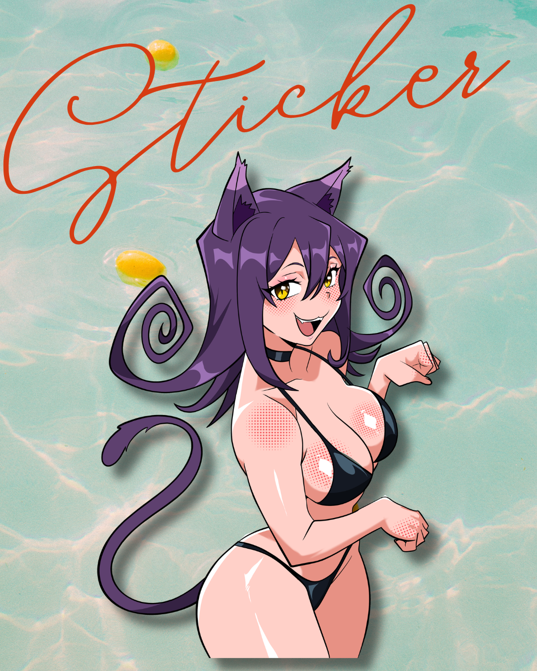 Pum-pum-pumpkin in the sun! STICKER