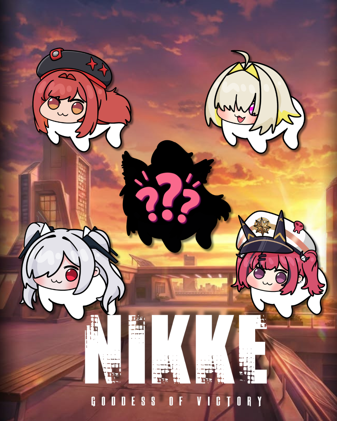 NIKKE Doro Gatcha ENAMEL PIN PREORDER