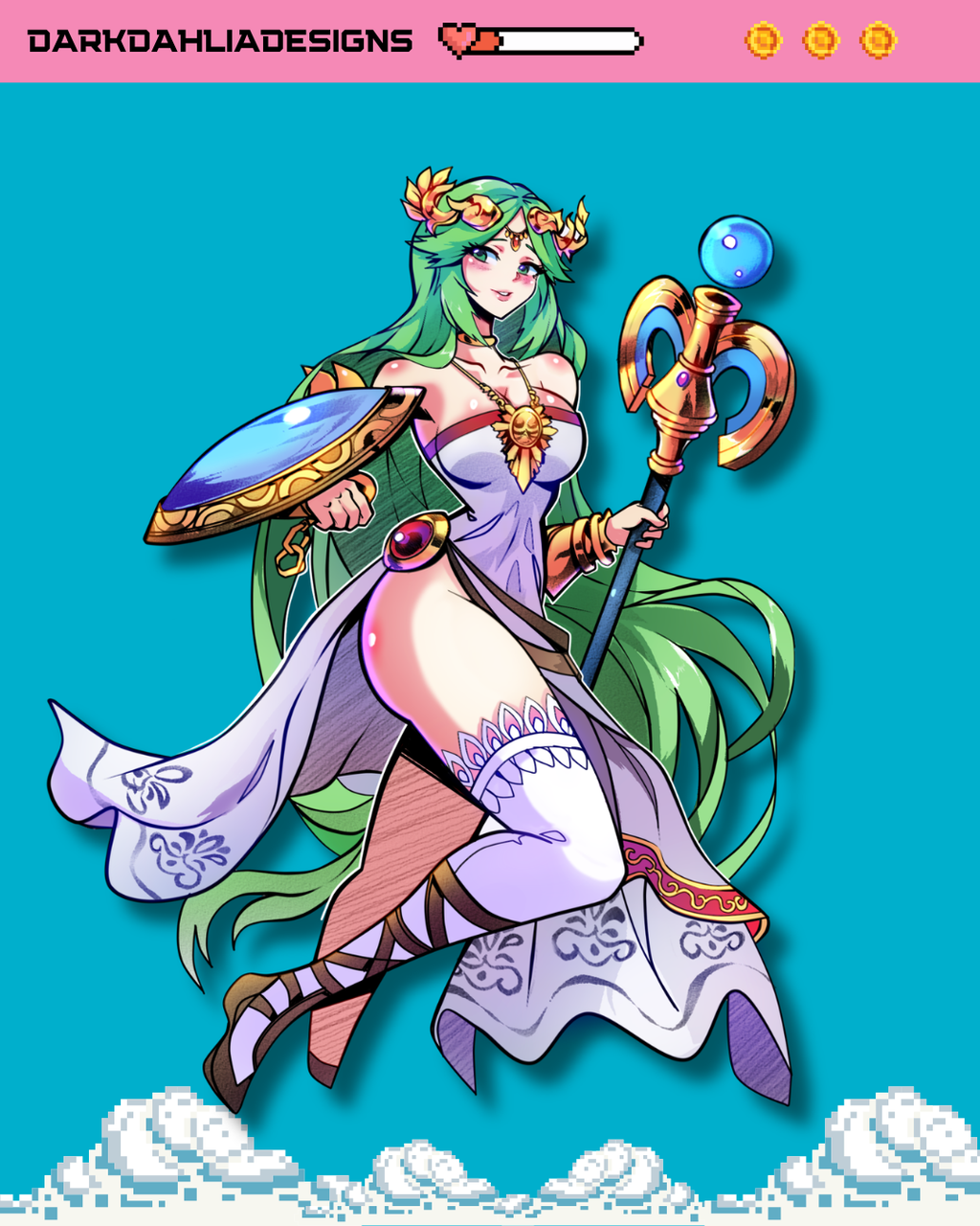 Goddess of Light Stickers