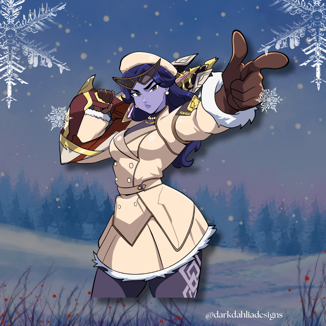 OW's Winter Wonderland Sticker
