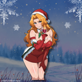 A Very Festive Rangiku Sticker