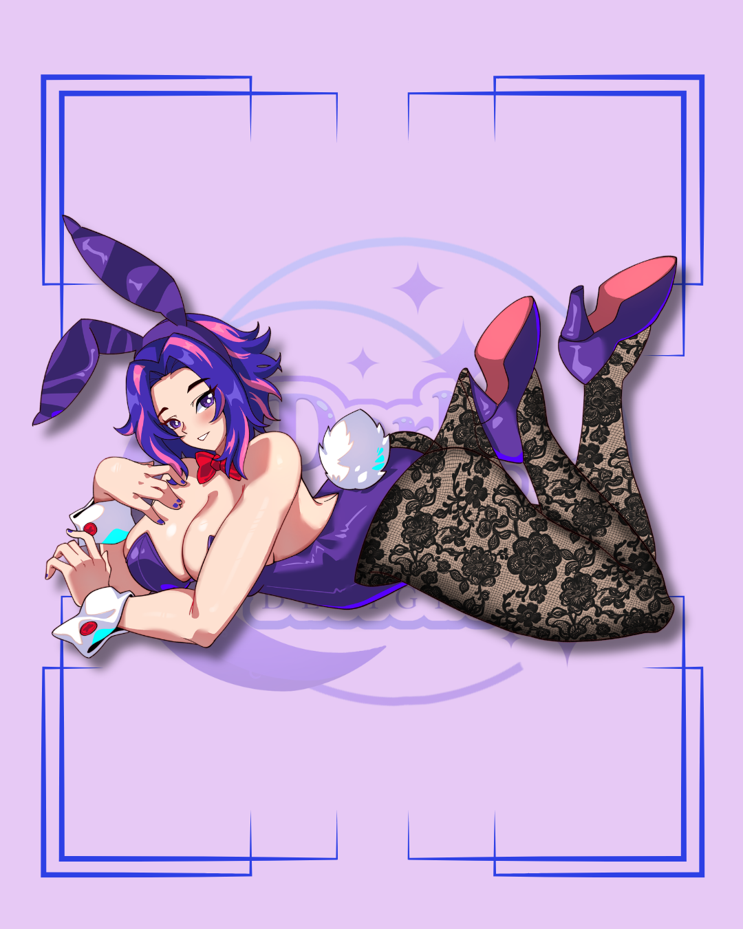 Bunny Girl Nagant Sticker