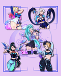 K/DA Stickers