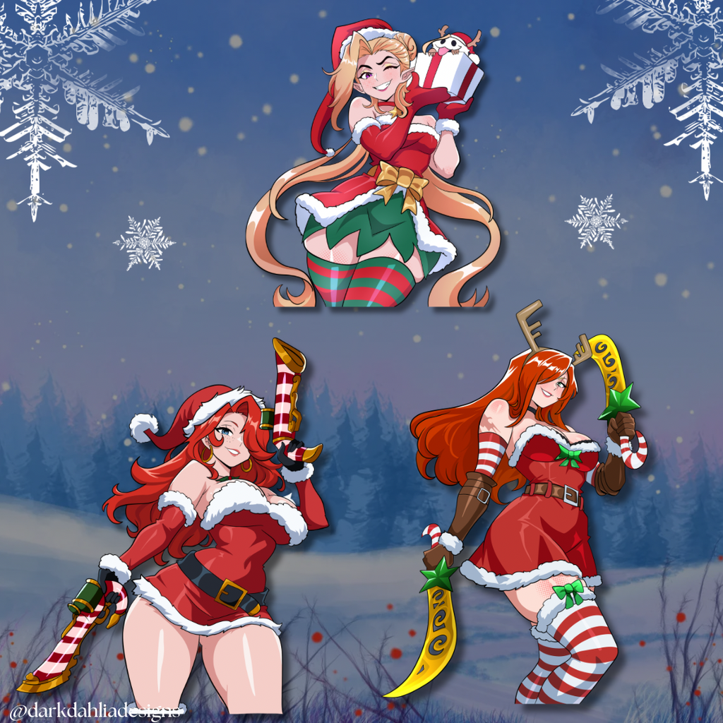 A Very League Christmas Stickers